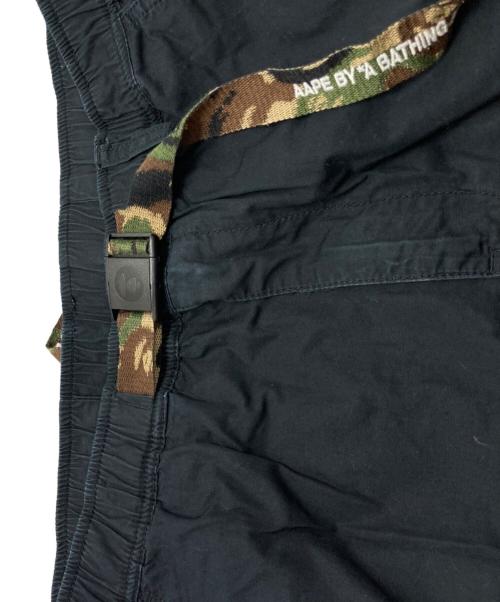 A BATHING APE（アベイシングエイプ）A BATHING APE (アベイシングエイプ) カーゴパンツ ブラック サイズ:Ⅿの古着・服飾アイテム