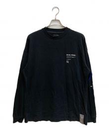 ARCHITECT.4.ARCHIVE（エーフォーエー）の古着「ロングスリーブカットソー」｜ブラック