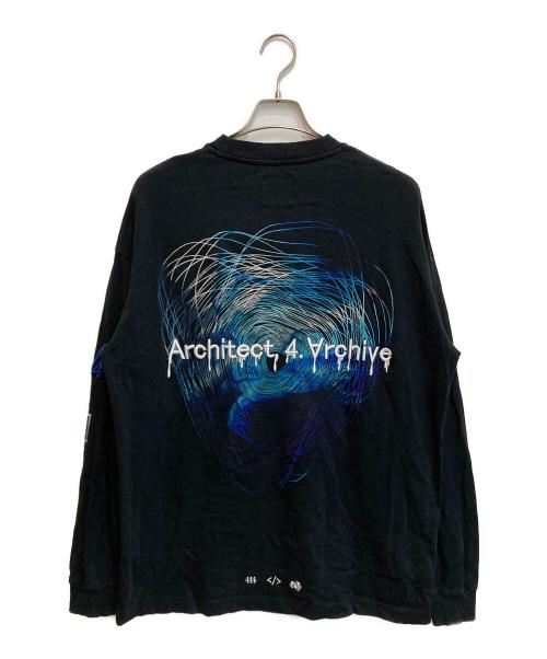 ARCHITECT.4.ARCHIVE（エーフォーエー）ARCHITECT.4.ARCHIVE (エーフォーエー) ロングスリーブカットソー ブラック サイズ:SIZE Freeの古着・服飾アイテム
