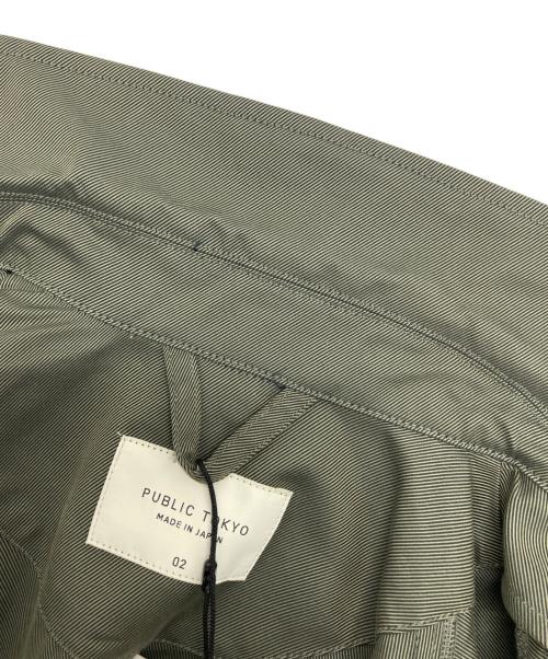 PUBLIC TOKYO（パブリックトウキョウ）PUBLIC TOKYO (パブリックトウキョウ) ファティーグジャケット オリーブ サイズ:2の古着・服飾アイテム