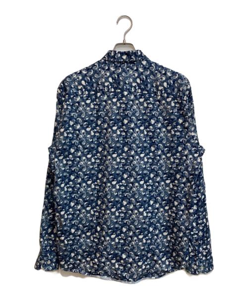 SAINT JAMES（セントジェームス）SAINT JAMES (セントジェームス) 総柄シャツ ネイビー サイズ:XLの古着・服飾アイテム