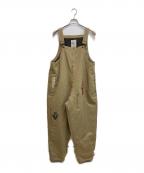 WEIRDOウィアード）の古着「PSYCHO FLAMES - OVERALL」｜カーキ