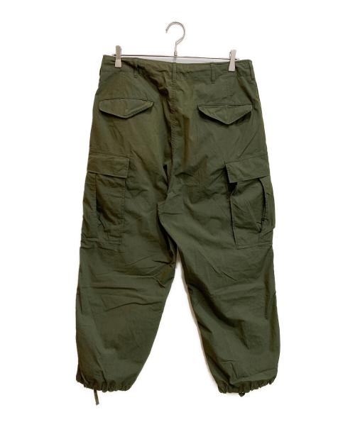BEAMS（ビームス）BEAMS (ビームス) ビッグ 6ポケット カーゴパンツ オリーブ サイズ:SIZE Mの古着・服飾アイテム