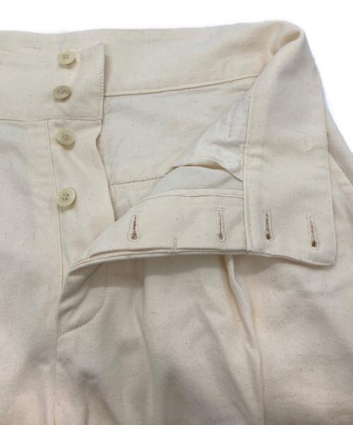 nestrobe confect（ネストローブ コンフェクト）nestrobe confect (ネストローブ コンフェクト) リネントラウザーパンツ ベージュ サイズ:SIZE 4の古着・服飾アイテム
