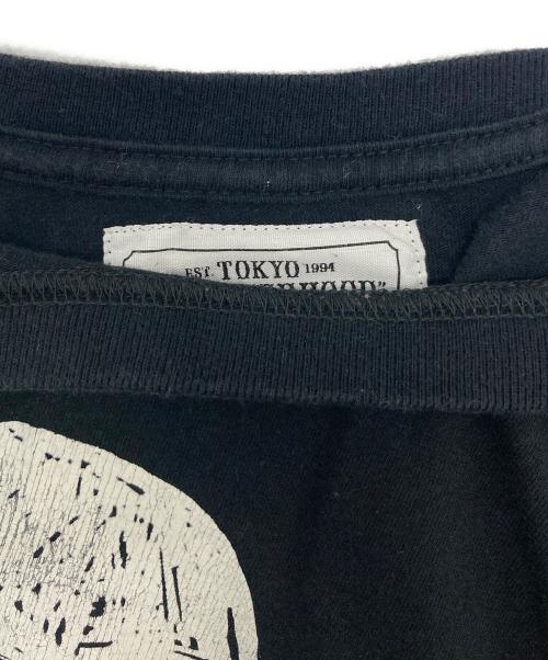 NEIGHBORHOOD（ネイバーフッド）NEIGHBORHOOD (ネイバーフッド) プリントTシャツ ブラック サイズ:Sの古着・服飾アイテム