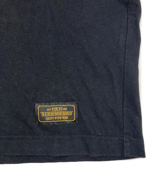 NEIGHBORHOOD（ネイバーフッド）NEIGHBORHOOD (ネイバーフッド) プリントTシャツ ブラック サイズ:Sの古着・服飾アイテム