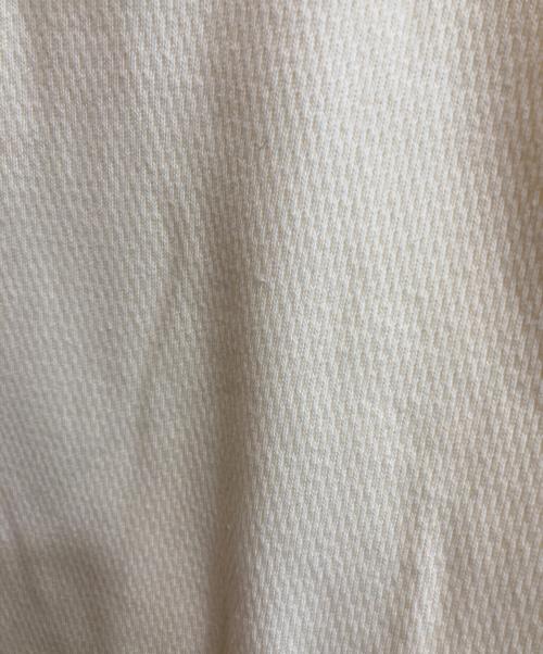 HOUSTON（ヒューストン）HOUSTON (ヒューストン) ヘビーサーマルヘンリーネックカットソー アイボリー サイズ:SIZE REGULAR LARGEの古着・服飾アイテム