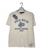 POLO RALPH LAURENポロ・ラルフローレン）の古着「クラシックフィットポロベアT」｜アイボリー