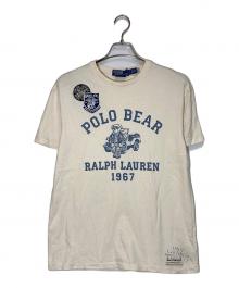 POLO RALPH LAUREN（ポロ・ラルフローレン）の古着「クラシックフィットポロベアT」｜アイボリー