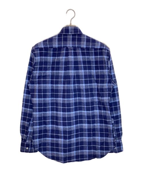 GITMAN BROS（ギットマンブラザーズ）GITMAN BROS (ギットマンブラザーズ) SHIPS (シップス) チェックシャツ ネイビー サイズ:SIZE 15 1/2 未使用品の古着・服飾アイテム