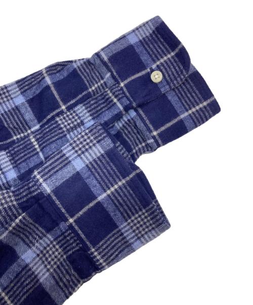 GITMAN BROS（ギットマンブラザーズ）GITMAN BROS (ギットマンブラザーズ) SHIPS (シップス) チェックシャツ ネイビー サイズ:SIZE 15 1/2 未使用品の古着・服飾アイテム