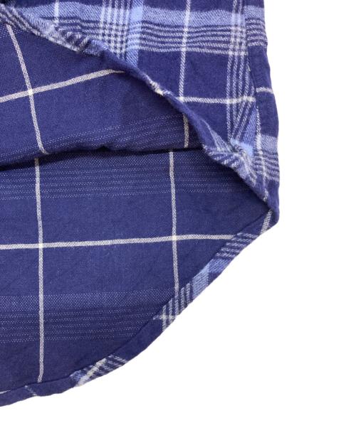 GITMAN BROS（ギットマンブラザーズ）GITMAN BROS (ギットマンブラザーズ) SHIPS (シップス) チェックシャツ ネイビー サイズ:SIZE 15 1/2 未使用品の古着・服飾アイテム