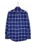 GITMAN BROS (ギットマンブラザーズ) SHIPS (シップス) チェックシャツ ネイビー サイズ:SIZE 15 1/2 未使用品：5000円