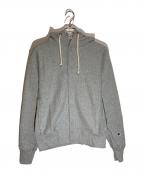 Champion REVERSE WEAVEチャンピオン リバース ウィーブ）の古着「フーデッドジャケット」｜グレー
