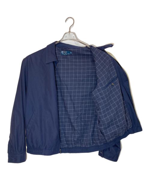 POLO RALPH LAUREN（ポロ・ラルフローレン）POLO RALPH LAUREN (ポロ・ラルフローレン) 裏地チェックスイングトップ ネイビー サイズ:Lの古着・服飾アイテム