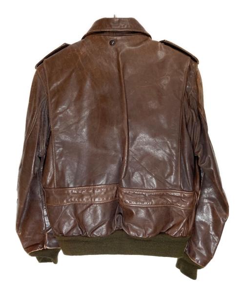 Schott（ショット）Schott (ショット) A-2フライトレザージャケット ブラウン サイズ:SIZE 40の古着・服飾アイテム