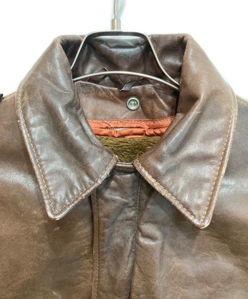 Schott（ショット）Schott (ショット) A-2フライトレザージャケット ブラウン サイズ:SIZE 40の古着・服飾アイテム