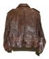 Schott (ショット) A-2フライトレザージャケット ブラウン サイズ:SIZE 40：14000円
