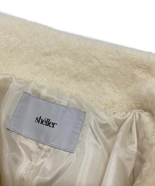 sheller（シェリエ）sheller (シェリエ) classical cape like coat ホワイト サイズ:SIZE Freeの古着・服飾アイテム