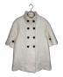 sheller（シェリエ）の古着「classical cape like coat」｜ホワイト