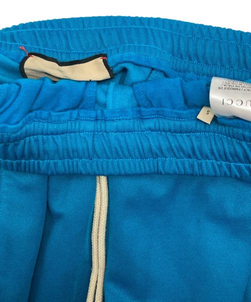 GUCCI（グッチ）GUCCI (グッチ) トラックパンツ ブルー サイズ:Sの古着・服飾アイテム