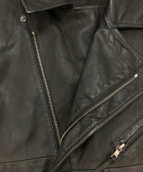PS Paul Smith（ＰＳポールスミス）PS Paul Smith (ＰＳポールスミス) ダブルライダースジャケット ブラック サイズ:SIZE Mの古着・服飾アイテム