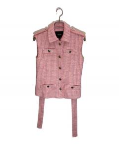 中古・古着通販】Ganni (ガニー) Viscose Rope Cropped Vest/ニット