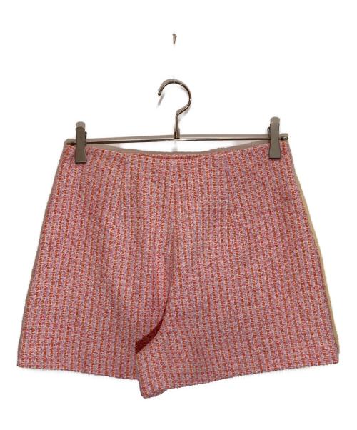 maje（マージュ）maje (マージュ) Tweed short pants ピンク サイズ:36の古着・服飾アイテム