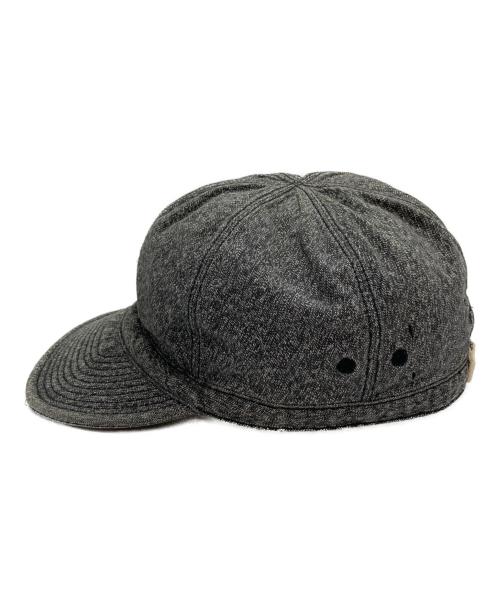 RRL（ダブルアールエル）RRL (ダブルアールエル) SALT & PEPPER WORK CAP グレー サイズ:-の古着・服飾アイテム