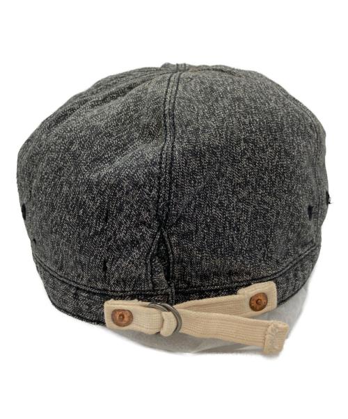 RRL（ダブルアールエル）RRL (ダブルアールエル) SALT & PEPPER WORK CAP グレー サイズ:-の古着・服飾アイテム