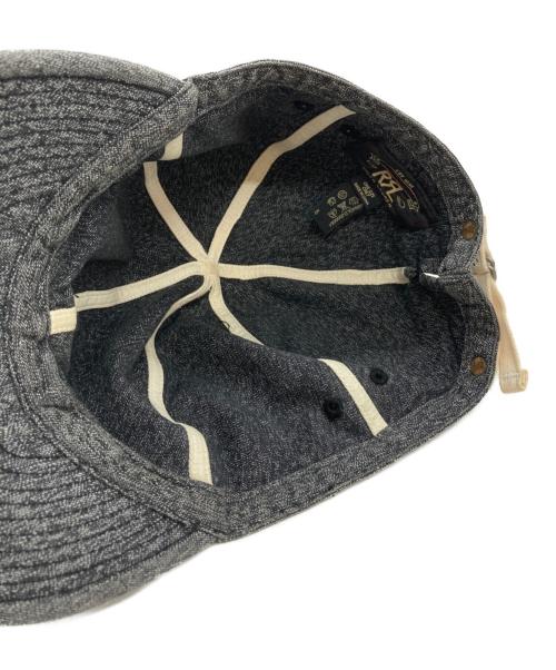 RRL（ダブルアールエル）RRL (ダブルアールエル) SALT & PEPPER WORK CAP グレー サイズ:-の古着・服飾アイテム