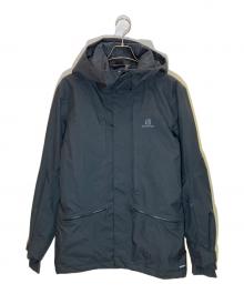 SALOMON（サロモン）の古着「マウンテンパーカー」｜ブラック