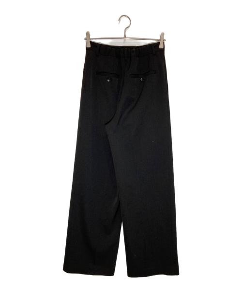 CLANE（クラネ）CLANE (クラネ) 2WAY TUCK STRAIGHT PANTS ブラック サイズ:2の古着・服飾アイテム
