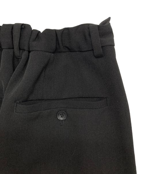 CLANE（クラネ）CLANE (クラネ) 2WAY TUCK STRAIGHT PANTS ブラック サイズ:2の古着・服飾アイテム