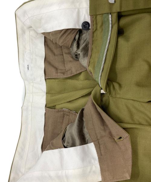 TOGA VIRILIS（トーガ ビリリース）TOGA VIRILIS (トーガ ビリリース) SUITING WOOL PANTS カーキ サイズ:46の古着・服飾アイテム