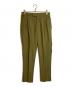 TOGA VIRILIS（トーガ ビリリース）の古着「SUITING WOOL PANTS」｜カーキ