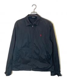 POLO RALPH LAUREN（ポロ・ラルフローレン）の古着「スイングトップ」｜ブラック