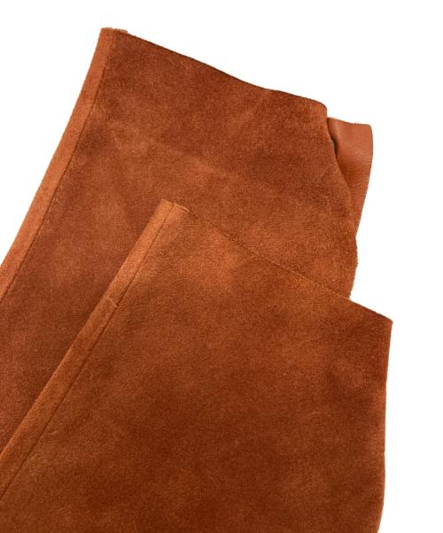 JOURNAL STANDARD TRISECT（ジャーナルスタンダード トライセクト）JOURNAL STANDARD TRISECT (ジャーナルスタンダード トライセクト) カウハイドスウェードレザージャケット ブラウン サイズ:SIZE Mの古着・服飾アイテム