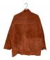 JOURNAL STANDARD TRISECT (ジャーナルスタンダード トライセクト) カウハイドスウェードレザージャケット ブラウン サイズ:SIZE M：6000円