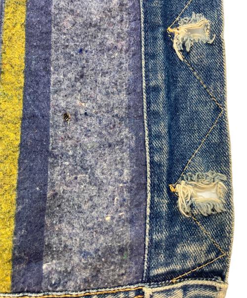 LEE（リー）LEE (リー) 裏地ブランケットデニムジャケット インディゴ サイズ:-の古着・服飾アイテム