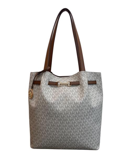 MICHAEL KORS（マイケル・コース）MICHAEL KORS (マイケル・コース) CARSON NS トート ラージ ホワイト サイズ:-の古着・服飾アイテム