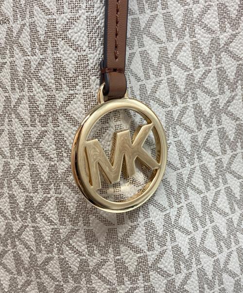 MICHAEL KORS（マイケル・コース）MICHAEL KORS (マイケル・コース) CARSON NS トート ラージ ホワイト サイズ:-の古着・服飾アイテム