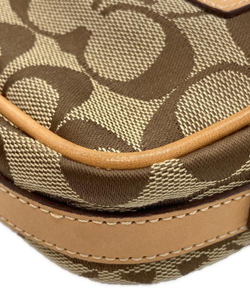 COACH（コーチ）COACH (コーチ) ショルダーバッグ ブラウン×ベージュ サイズ:-の古着・服飾アイテム