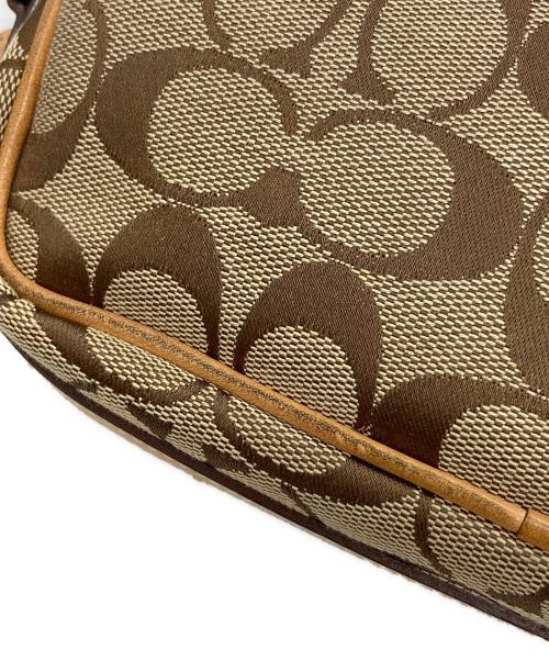 COACH（コーチ）COACH (コーチ) ショルダーバッグ ブラウン×ベージュ サイズ:-の古着・服飾アイテム