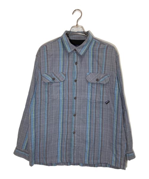 Patagonia（パタゴニア）Patagonia (パタゴニア) ブラニガンシャツ ブルー サイズ:Ⅿの古着・服飾アイテム