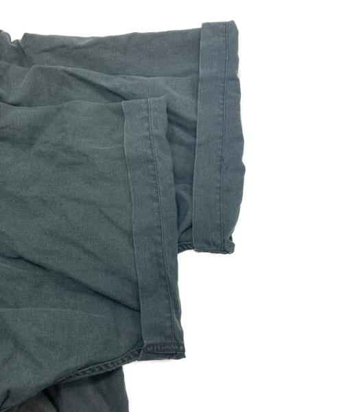 GAP（ギャップ）GAP (ギャップ) コットンリネンワークシャツ ブラック サイズ:Lの古着・服飾アイテム