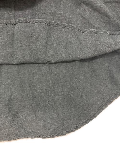 GAP（ギャップ）GAP (ギャップ) コットンリネンワークシャツ ブラック サイズ:Lの古着・服飾アイテム