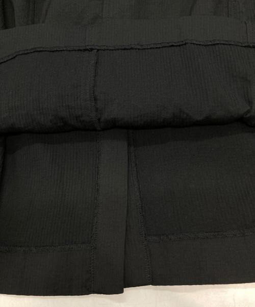MACPHEE（マカフィー）MACPHEE (マカフィー) コットンナイロンピケ スクエアネックワンピース ブラック サイズ:36の古着・服飾アイテム