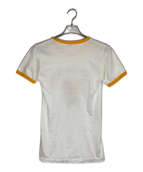 Champion（チャンピオン）Champion (チャンピオン) ヴィンテージリンガーTシャツ ホワイト サイズ:Sの古着・服飾アイテム