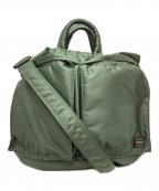 PORTERポーター）の古着「TANKER  HELMET BAG」｜オリーブ
